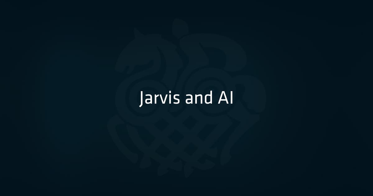 Jarvis and AI